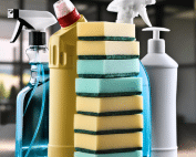 produtos de limpeza